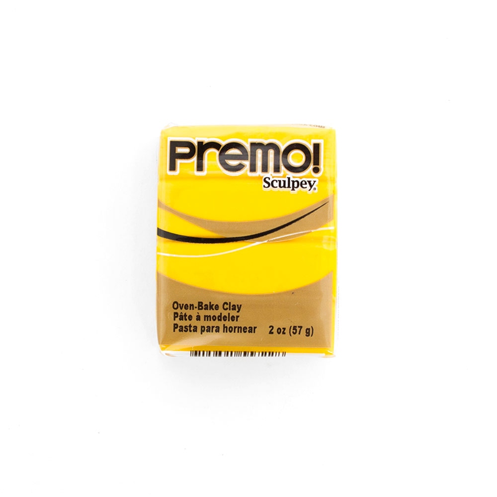 Polyform, Premo Sculpey, Oven Bake, Model Clay, 2oz, Cadmium Yellow